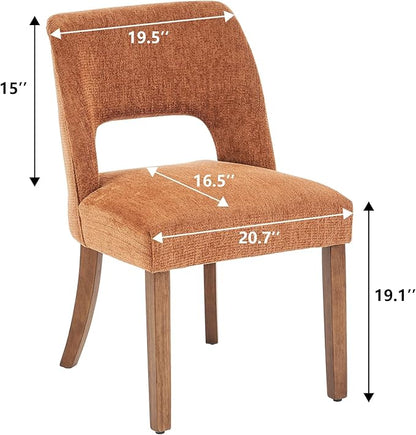 Dining Chairs Set of 4 - Orange