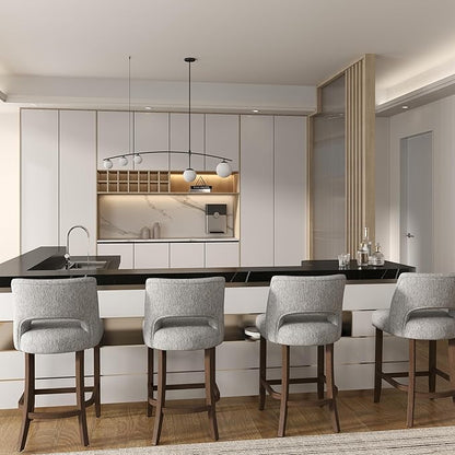 Counter Height Bar Stools - Grey