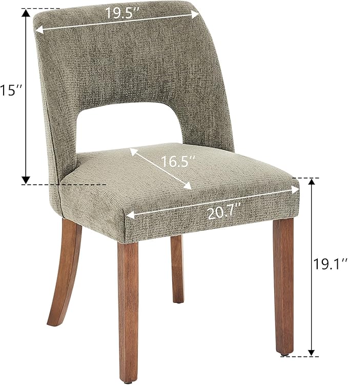 Dining Chairs Set of 4 - Green