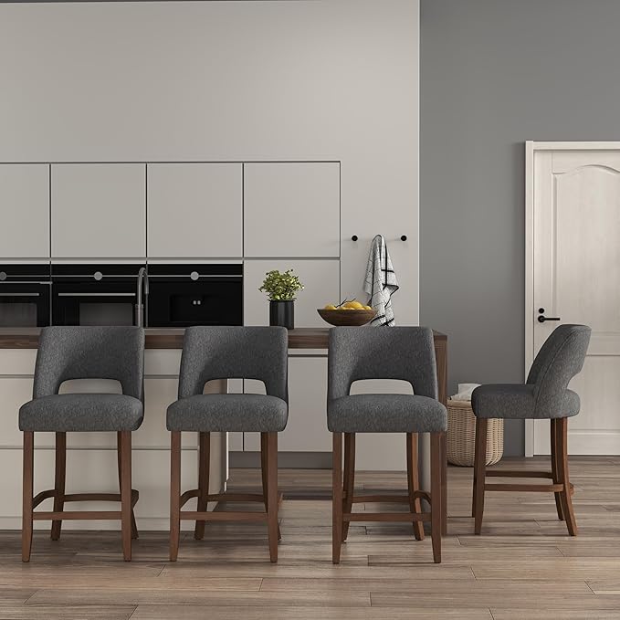 Counter Height Bar Stools - Charcoal