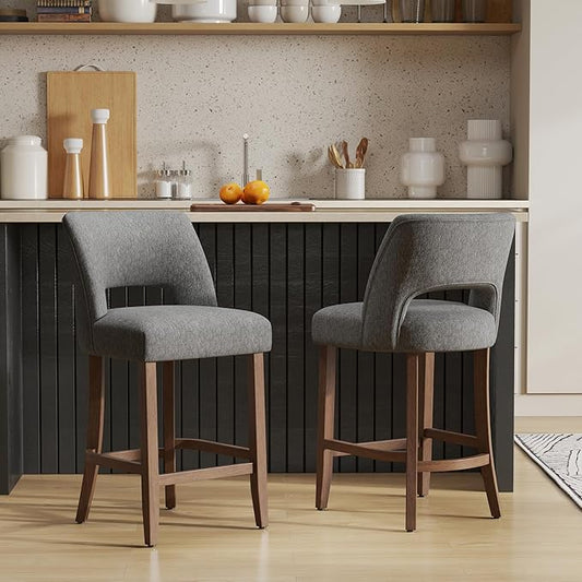 Counter Height Bar Stools - Charcoal