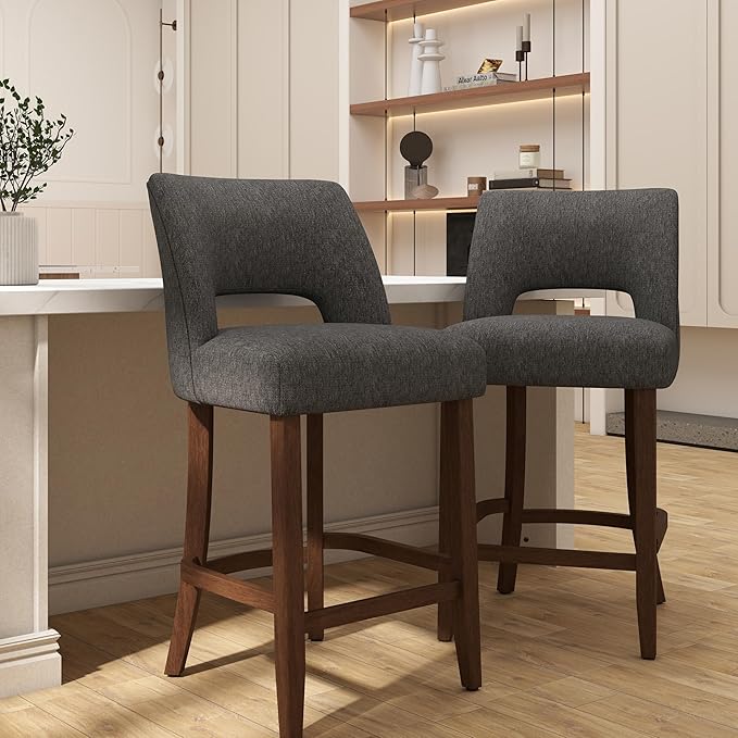 Counter Height Bar Stools - Charcoal