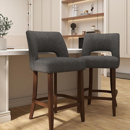 Counter Height Bar Stools - Charcoal