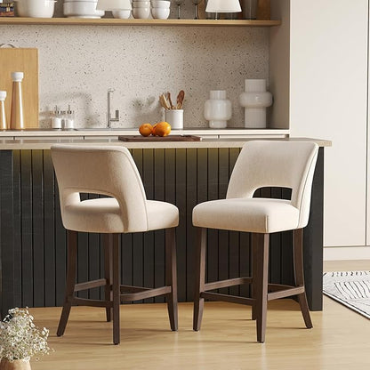 Counter Height Bar Stools - White