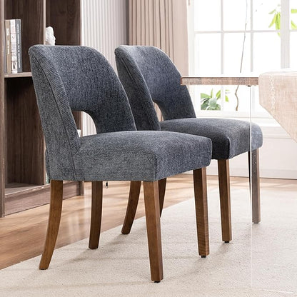 Dining Chairs Set of 4 - Navy