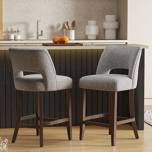 Counter Height Bar Stools - Grey